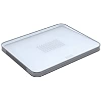 Joseph Joseph Cut&amp-Curve Plus - Tabla de Cortar o trinchar Alimentos- Color Blanco